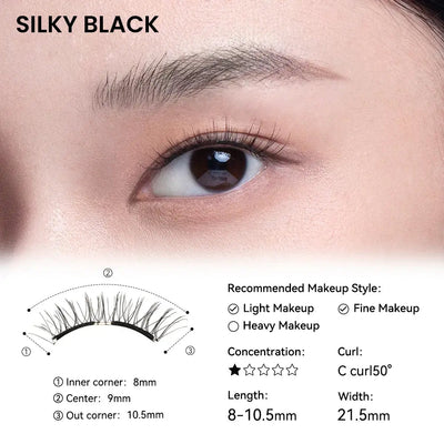 Silky Black MAGNETIC LASH KIT